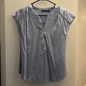 Blue stripe dress shirt